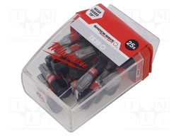 Screwdriver bit; Torx®; TX30; Overall len: 25mm; 25pcs.