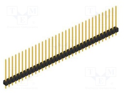 Connector: pin strips; pin header; male; PIN: 34; 2.54mm; THT; 1x34