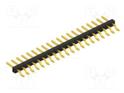 Connector: pin strips; pin header; male; PIN: 20; 2mm; SMT; 1x20