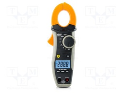 Meter: multifunction; pincers type; LCD; Øcable: 30mm; Test: diodes