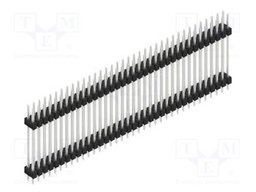 Connector: pin strips; pin header; male; PIN: 72; 2.54mm; THT; 2x36