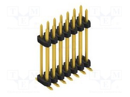 Connector: pin strips; pin header; male; PIN: 14; 2mm; SMT; 2x7; 100V
