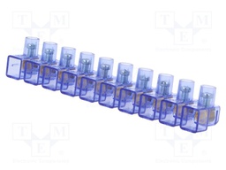 Terminal block; screw terminal; ways: 10; for cable; 2.5mm2; 450V