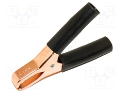 Crocodile clip; 50A; Grip capac: max.29mm; Overall len: 74mm