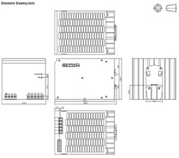 Power supply: switched-mode; 960W; 24VDC; 22.5÷29.5VDC; 40A; 2900g