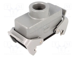 Enclosure: for HDC connectors; Han Hv E; size 16B; for cable