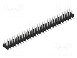 Connector: pin strips; pin header; male; PIN: 54; 2.54mm; SMT; 2x27