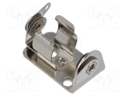 Holder; rivet,screw; Size: 1/2AA,CR14250; Batt.no: 1