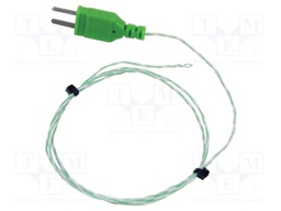 Probe: K-type temperature; -40÷1000°C; Accur: ±1,5°C; Len: 2m