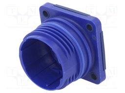 Enclosure: for circular connectors; Han F+B; external thread