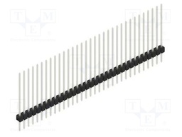 Connector: pin strips; pin header; male; PIN: 33; 2.54mm; THT; 1x33