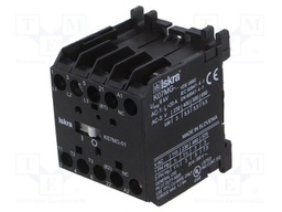 Contactor: 4-pole; for DIN rail mounting; Leads: screw terminals