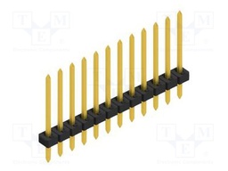 Connector: pin strips; pin header; male; PIN: 12; 2mm; THT; 1x12