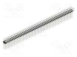 Connector: pin strips; pin header; male; PIN: 90; 2mm; THT; 2x45