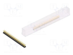 Connector: pin strips; pin header; male; PIN: 58; 2mm; SMT; 2x29