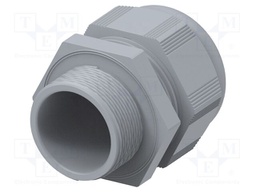 Cable gland; without nut,with long thread; M40; 1.5; IP68; grey