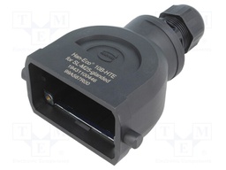 Enclosure: for rectangular connectors; Han Eco B; for cable