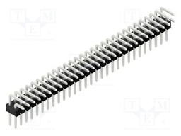 Connector: pin strips; pin header; male; PIN: 58; 2.54mm; THT; 2x29