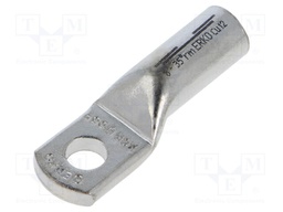 Tip: ring tube; M8; 35mm2; crimped; for cable; tinned; copper; 8.4mm