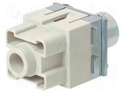 Heavy Duty Connector, Han-Modular Series, Insert, 1 Contact, Receptacle, Screw Socket