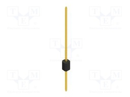 Connector: pin strips; pin header; male; PIN: 1; 1.27mm; THT; 1x1