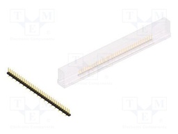 Connector: pin strips; pin header; male; PIN: 35; 2mm; SMT; 1x35
