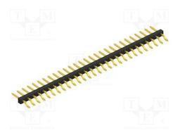 Connector: pin strips; pin header; male; PIN: 28; 2mm; SMT; 1x28