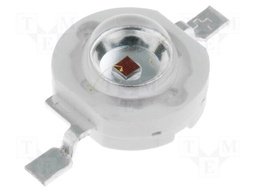 Power LED; EMITER; red; 625nm; 50(typ)lm; 140°; P: 1W; 2÷3V