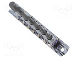 "1/4"" HEX SOCKET SET 7 pcs, 2035 H3 - H10,"