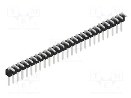 Connector: pin strips; pin header; male; PIN: 26; 2.54mm; THT; 1x26