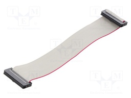 Ribbon cable with IDC connectors; 26x28AWG; Cable ph: 1mm; 0.15m