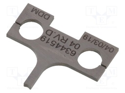 Anvil isolation; for applicators MX-638 MX-639