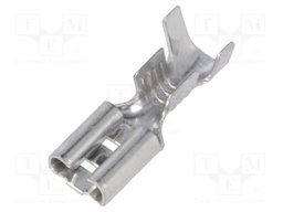 Terminal: flat; 4.8mm; 0.5mm; female; 1.5÷2.5mm2; crimped; straight
