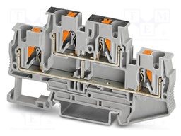 Splice terminal: rail; PT; PA; terminals: 4; W: 6.2mm; H: 83.5mm