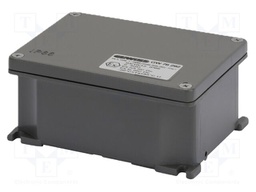Enclosure: junction box; X: 165.5mm; Y: 140.5mm; Z: 63.5mm; IP66