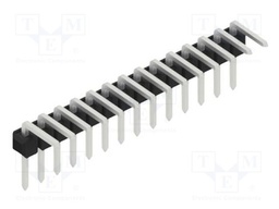 Connector: pin strips; pin header; male; PIN: 14; 2.54mm; THT; 1x14
