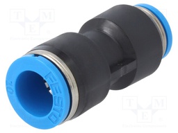 Push-in fitting; straight,reductive; -0.95÷6bar; Øin: 10mm