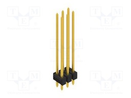 Connector: pin strips; pin header; male; PIN: 6; 2.54mm; THT; 2x3