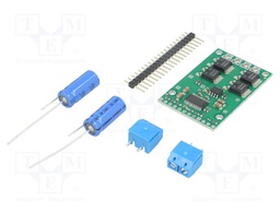 DC-motor driver; 40kHz; PWM; 20A; Uin mot: 5.5÷50V; Uin log: 5.5V