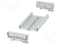 Enclosure: for DIN rail mounting; Y: 92.3mm; X: 153.8mm; Z: 39.45mm