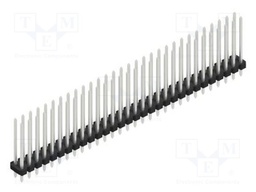 Connector: pin strips; pin header; male; PIN: 60; 2.54mm; THT; 2x30