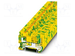 Splice terminal: rail; PT; PA; 0.2÷6mm2; terminals: 2; W: 6.2mm