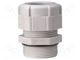 Cable gland; with long thread; PG36; IP68; Mat: polyamide; grey