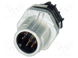 Connector: M12; socket; PIN: 8; male; 30V; straight; IP67; THR; A code