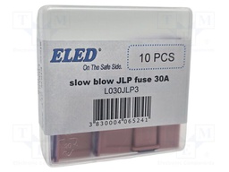 Fuse: fuse; 30A; 58VDC; automotive; 14.1mm; 14.1x12x15.9mm