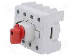Switch-disconnector; Poles: 4; for DIN rail mounting; 16A; KU