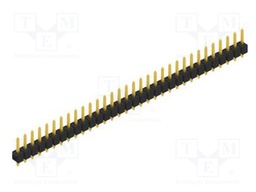 Connector: pin strips; pin header; male; PIN: 32; 2.54mm; THT; 1x32