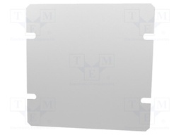 Mounting plate; steel; Series: 1444; HM-1444-6; natural
