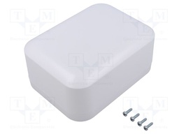 Enclosure: multipurpose; X: 120mm; Y: 160mm; Z: 70mm; 1556; ABS; white