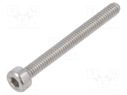 Screw; M2x20; DIN: 912; Head: cheese head; imbus; HEX 1,5mm